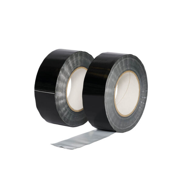 Airseal Tape zwart, 2 rollen open en dicht