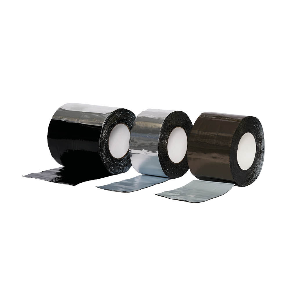 Celdex Bitumentape 590, 3 rollen open in lood en aluminium