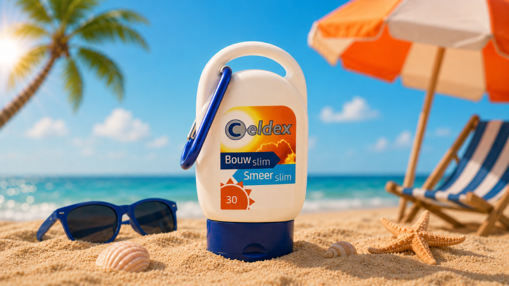 Celdex zonnebrand bij bestelling in de zomermaanden.