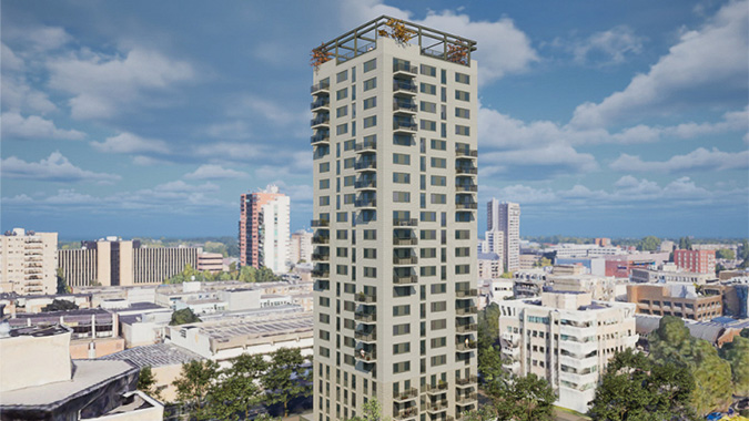 Project Sea Tower, Kondor Wessels Amsterdam / Bakkers | Hommen.