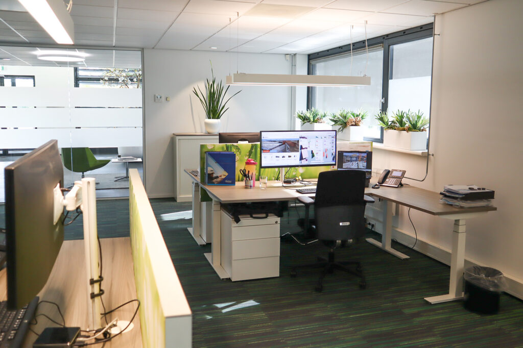 Werkplek bij Celdex.